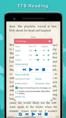 Reader for PDF, EPUB with TTS android App screenshot 16