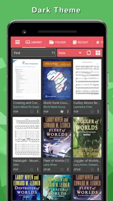 Reader for PDF, EPUB with TTS android App screenshot 7